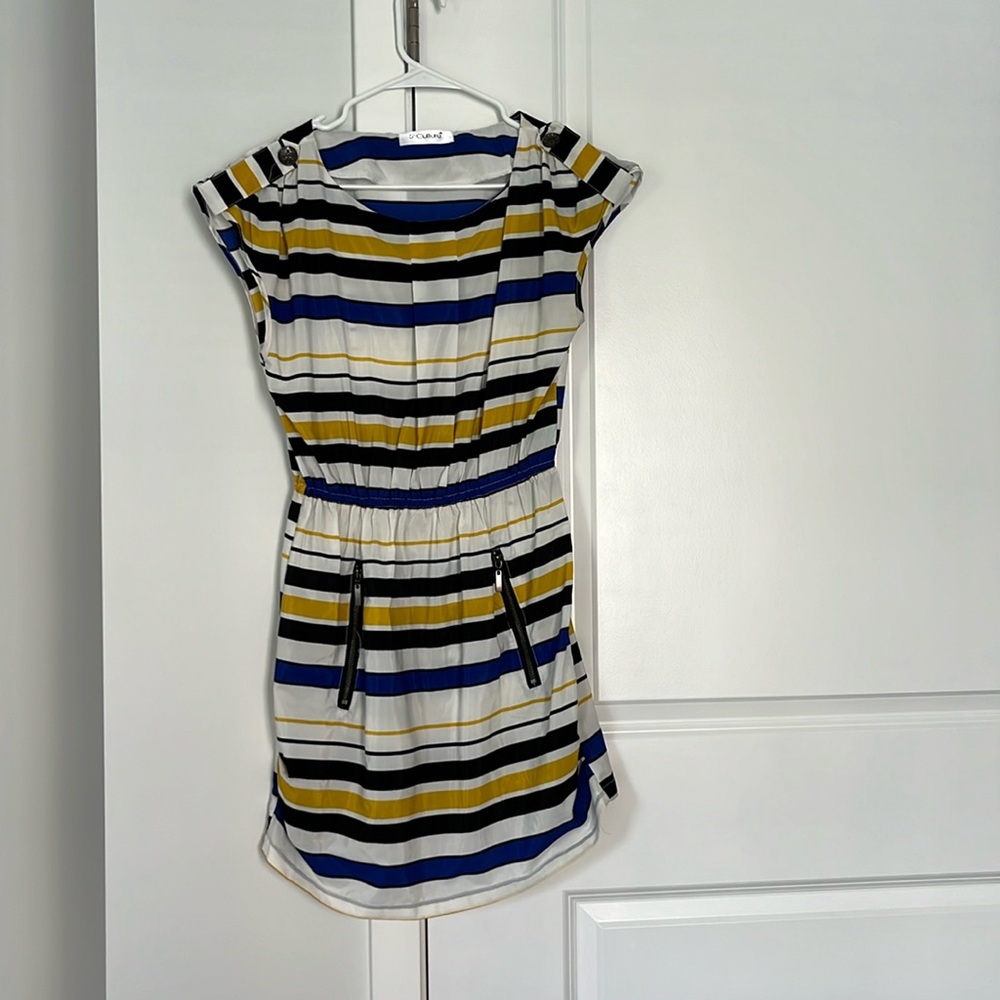 Stripe mini dress